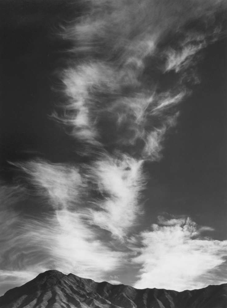 Ansel Adams, Clouds Above Golden Canyon, Death Valley, California, From Portfolio One: Twelve Photographic prints by Ansel Adams, 1946