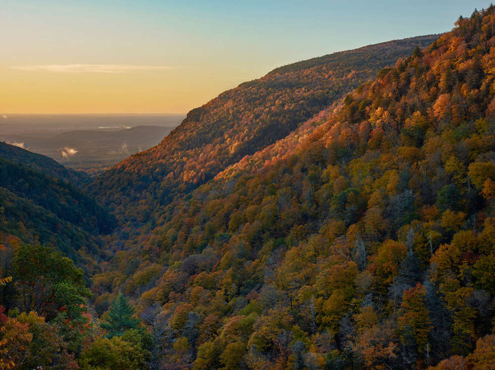 Andrew Moore, Sunrise on Dark Side, Platte Clove, 2022