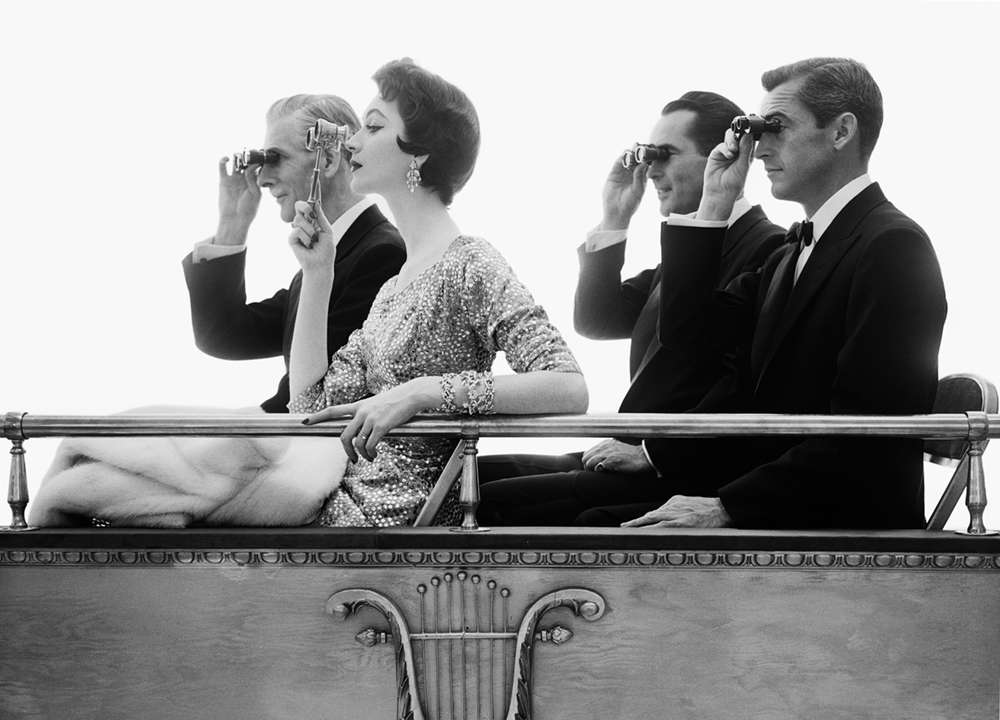 William Helburn, Dovima Opera Box, 1953