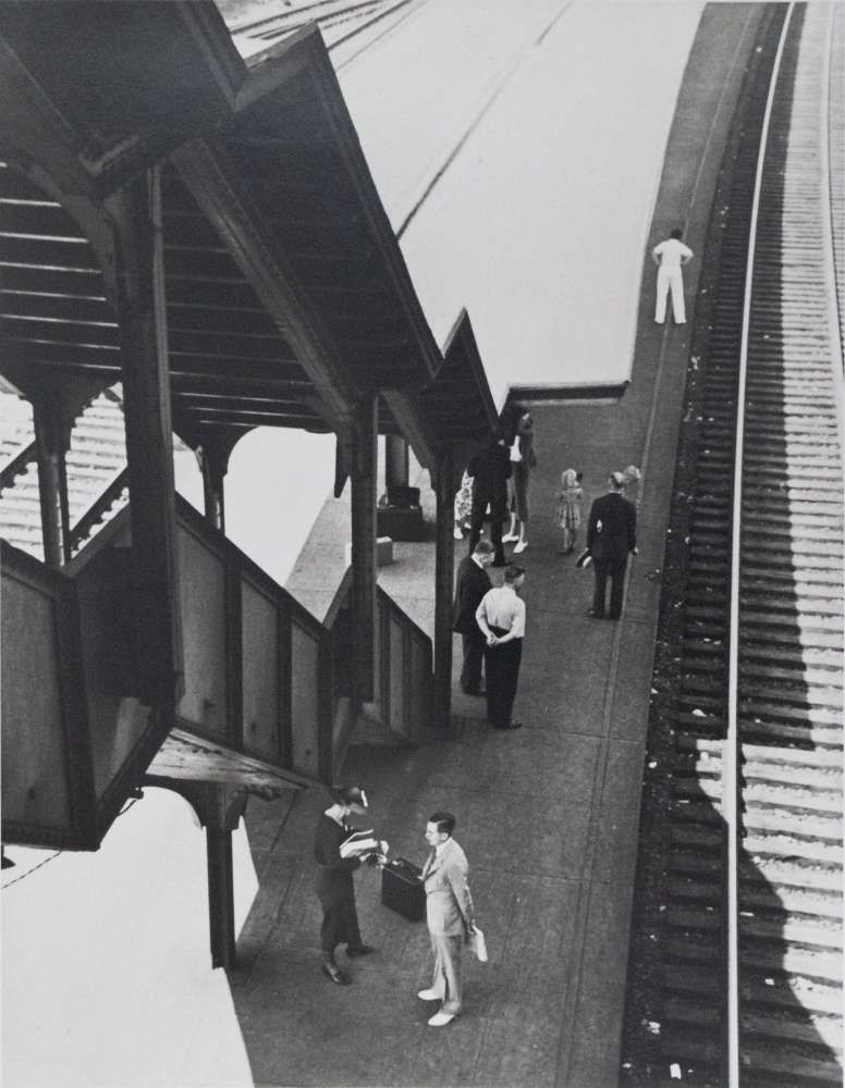 André Kertész, The Station, Poughkeepsie, New York, 1937