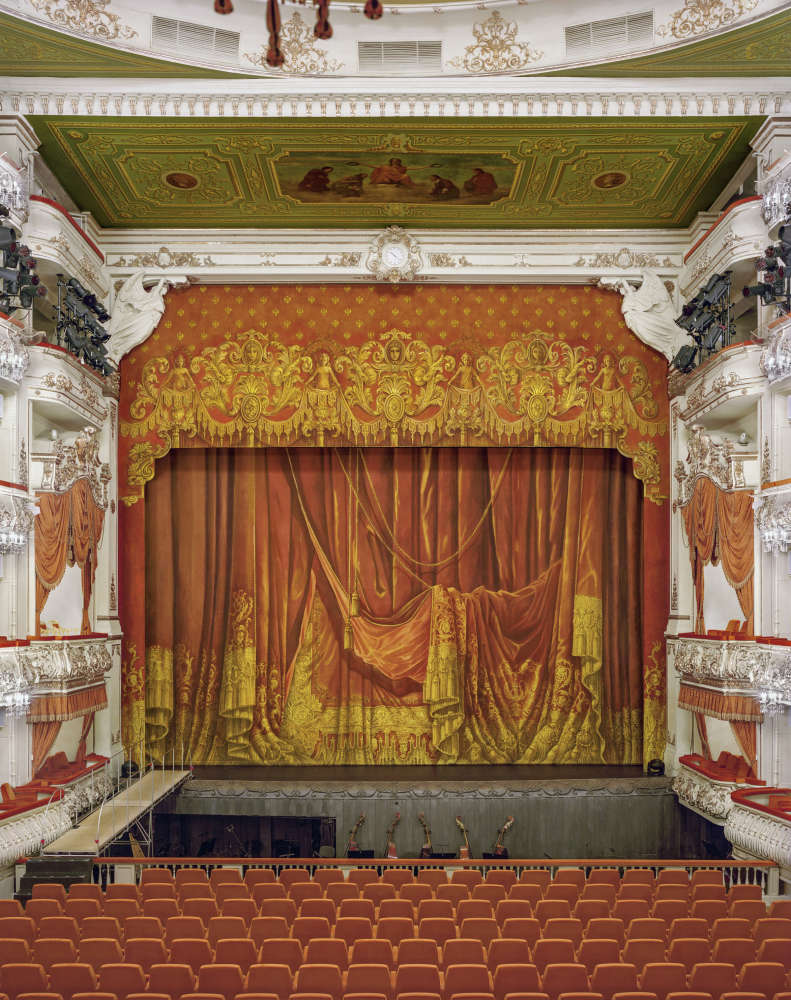 David Leventi, Curtain, Mikhailovsky Theater, Saint Petersburg, Russia, 2021