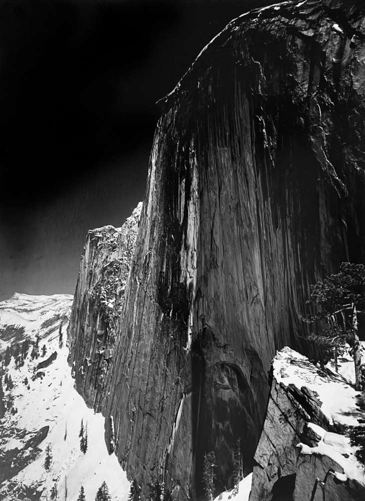 Ansel Adams, Monolith, the Face of Half Dome, Yosemite National Park, 1927. From Portfolio III (Yosemite Valley), printed in 1959