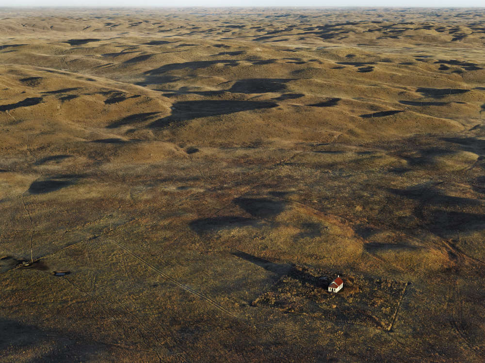 Andrew Moore, Schoolhouse on the China Pasture, Cherry County, Nebraska