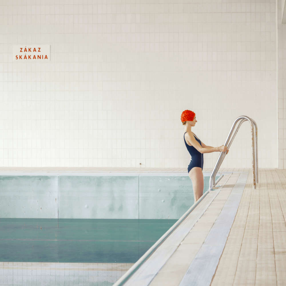 Maria Svarbova, She IV, Swimming Pool, 2015