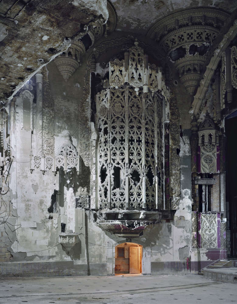 Andrew Moore, Organ Screen, UA Theater, Detroit, 2008