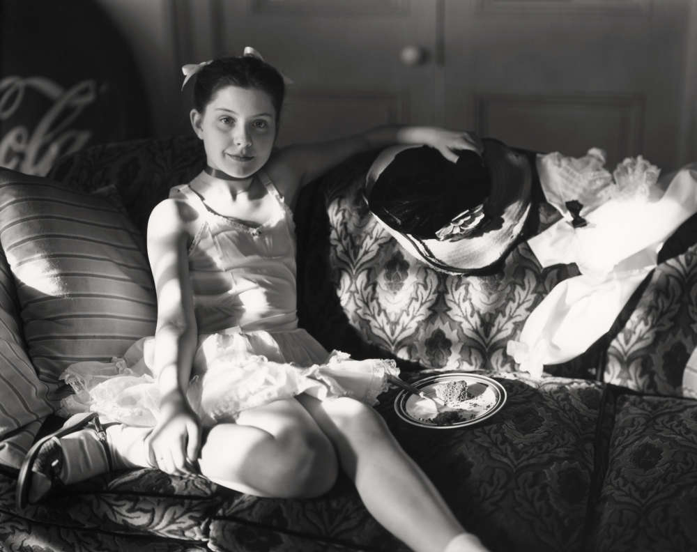 Sally Mann, Lithe and Birthday Cake (At Twelve), 1983-1985