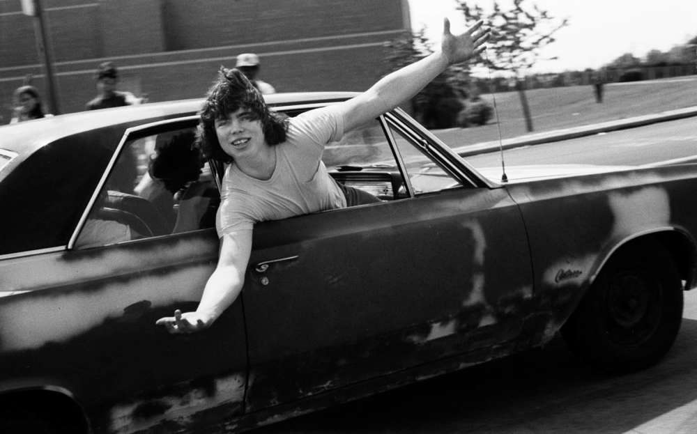 Joseph Szabo, Chris on Senior Day, 1977