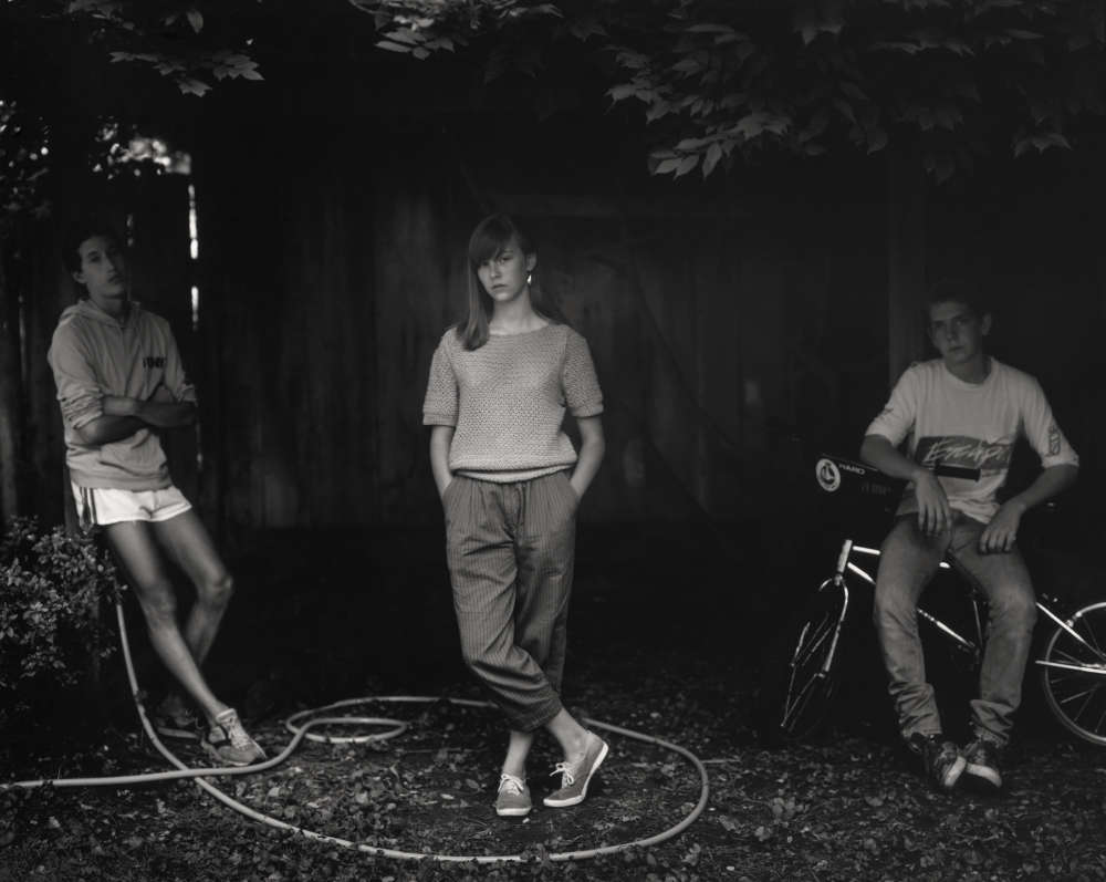 Sally Mann, Rebecca and the Hose (At Twelve), 1983-1985