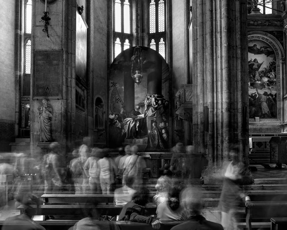 Matthew Pillsbury, Titian’s Pesaro Madonna, Basilica dei Frari, Venice, 2013