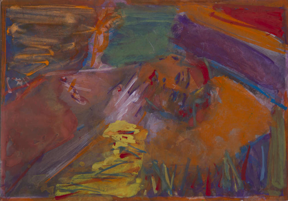 Saul Leiter, Untitled (Reclining Nude II), 1987