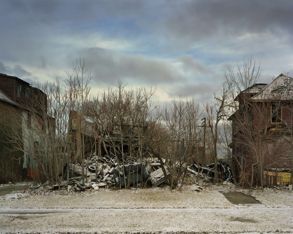 Andrew Moore, Couch in the Trees, Highland Park , 2008