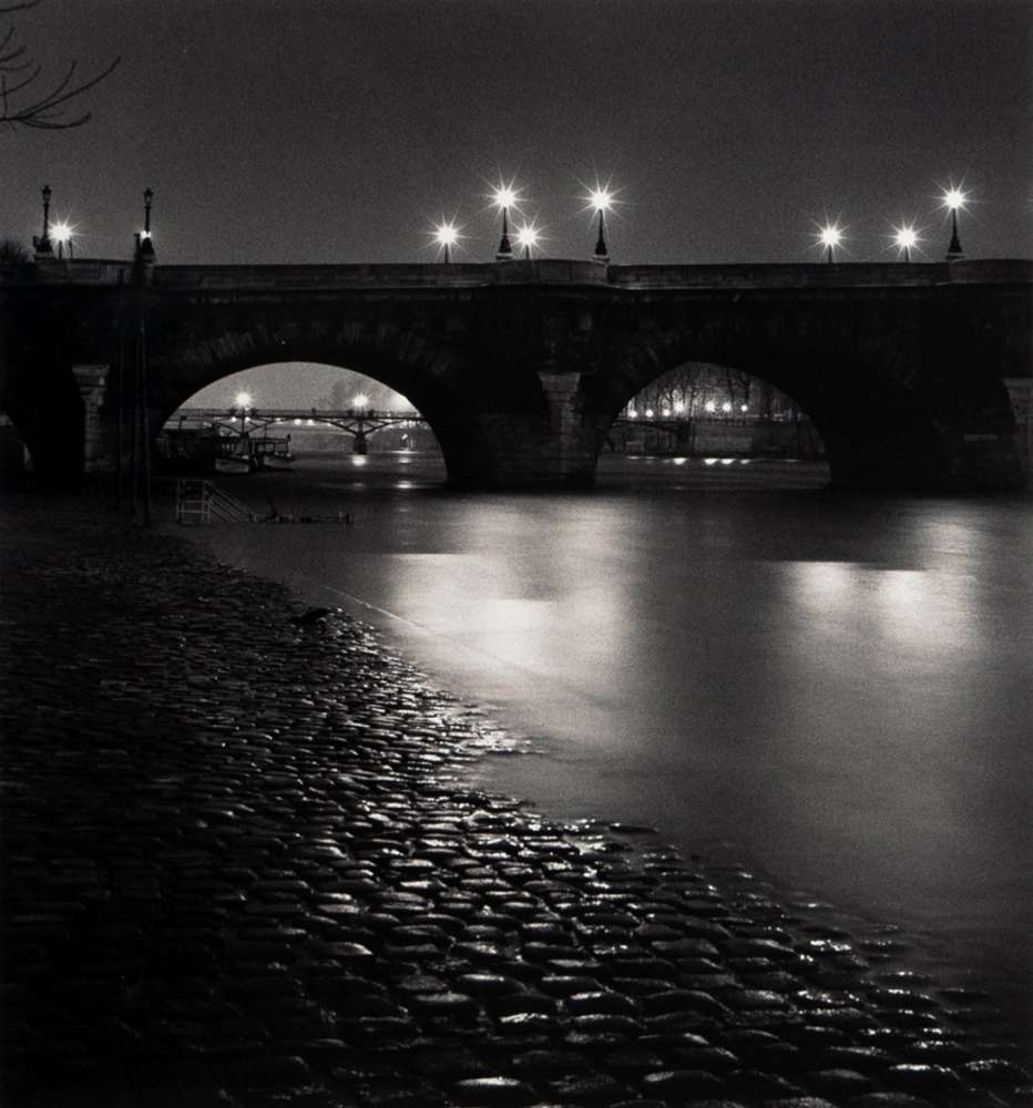 Michael Kenna, Pont Neuf, (Merci Brassai), Paris, France, 1992