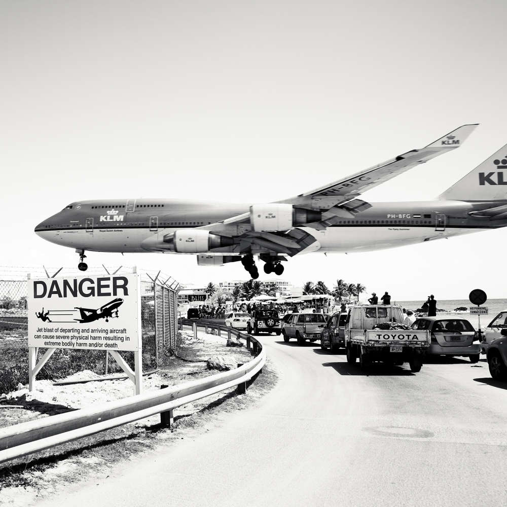Josef Hoflehner, Jet Airliner #29 KLM Royal Dutch Boeing 747-400 St. Maarten, 2010