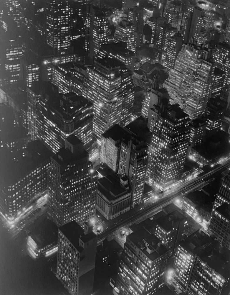 Berenice Abbott, New York at Night, 1932