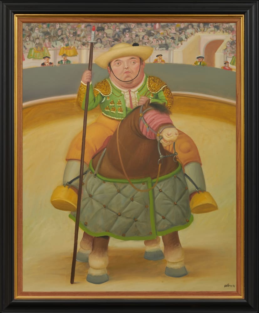 Fernando Botero, Picador en la Plaza , 1991