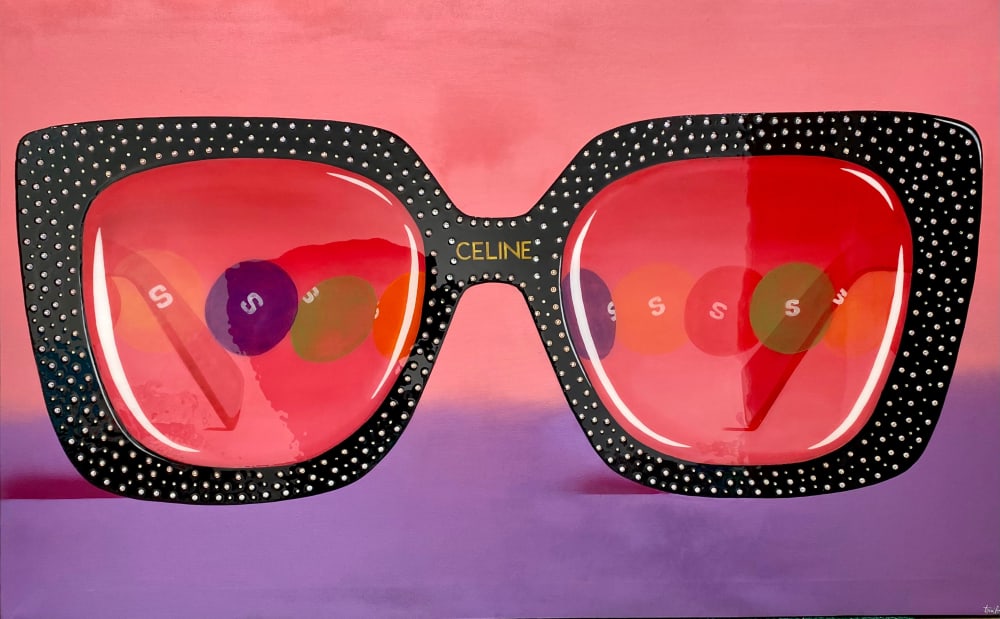 Trew Love, Celine Dreamin: See the world through skittle-rose colored glasses