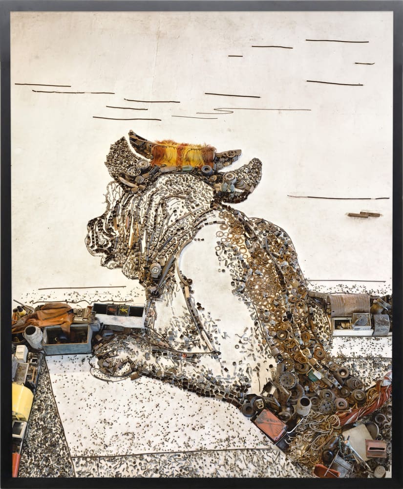 Vik Muniz, Minotaur, after George Frederic Watts, 2006