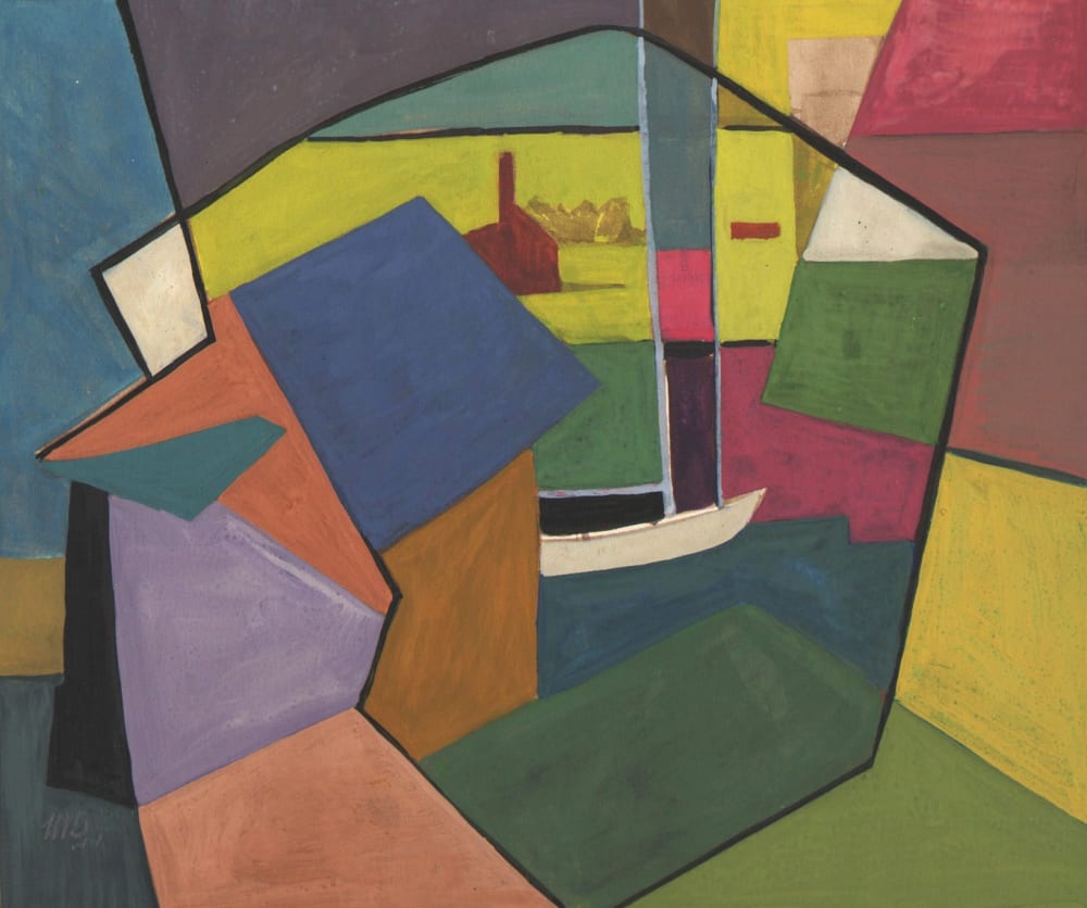 Morris Blackburn, Gloucester Abstraction, 1944