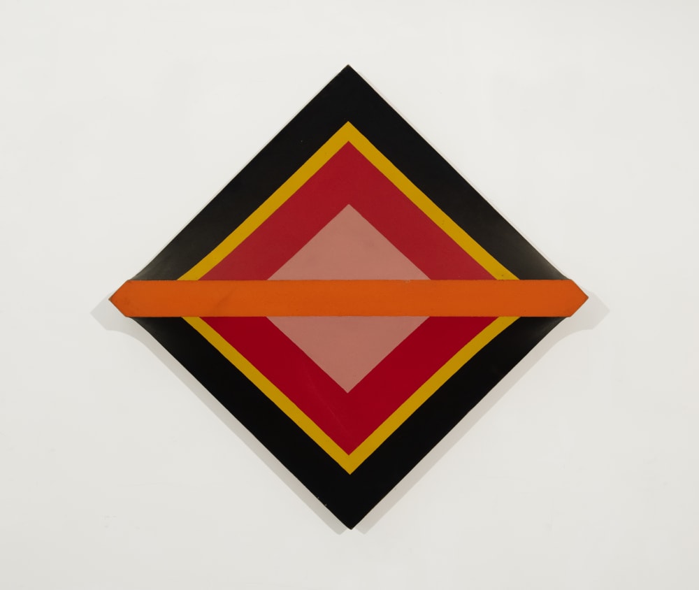 Eye, 1962, Oil on canvas construction, 36 (H) x 36 (W) x 5 (D) inches
