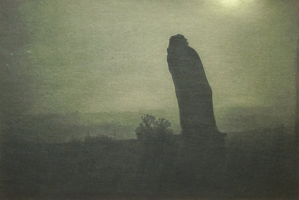 Edward Steichen, Rodin’s Balzac - The Silhouette, 4AM, 1911