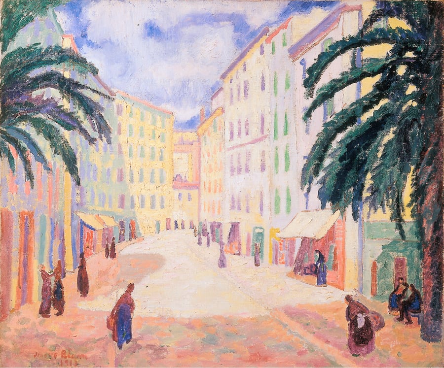 Jerome Blum, Rue Bonaparte, Ajaccio, 1913