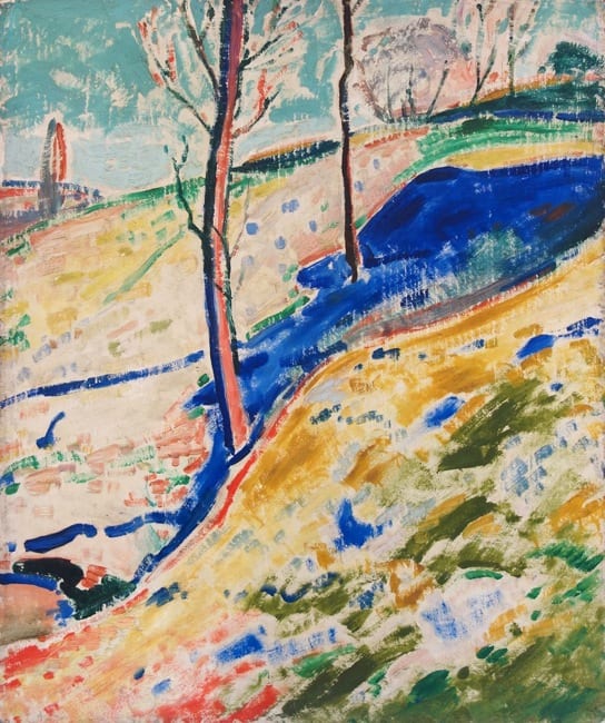 Alfred H. Maurer, Fauve Landscape, circa 1910-1912