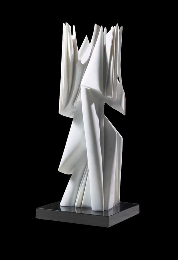 Pablo Atchugarry, Templo de amor (Temple of Love), 2006, 39 7/16 (H) x 11 13/16 (W) x 11 7/16 (D) inches