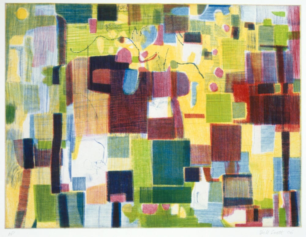 Bill Scott, Landscape with Trees II, 2006