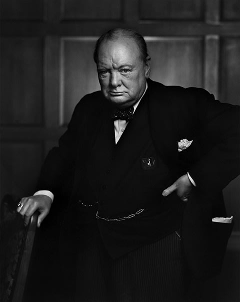 Yousuf Karsh, Winston Churchill, 1941