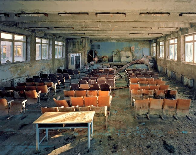 Robert Polidori, Auditorium in School #5, Pripyat, 2001