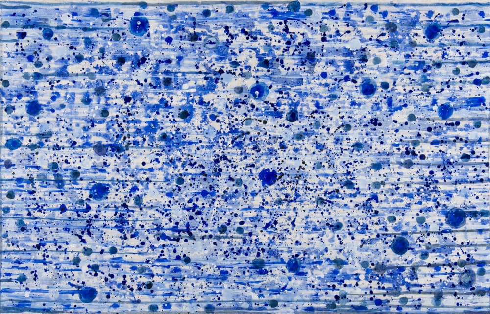 Landon Mackenzie, Noja #1 (Blue + Wind), 2019
