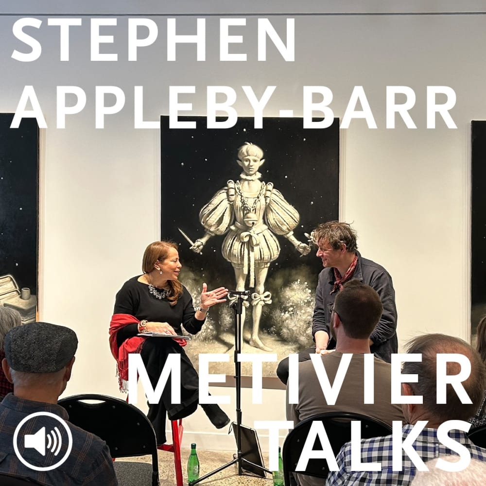 METIVIER TALKS | Stephen Appleby-Barr and Shelley Falconer in conversation, LISTEN NOW