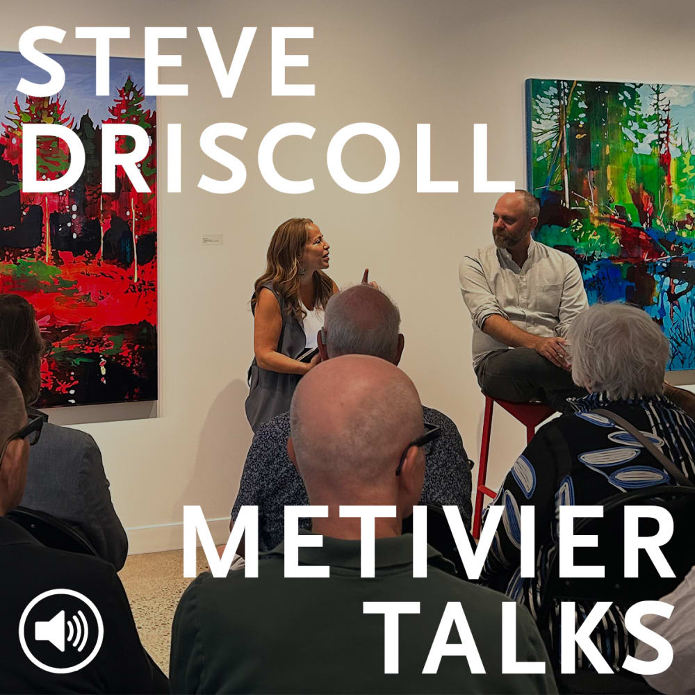 METIVIER TALKS | Steve Driscoll and Shelley Falconer in conversation