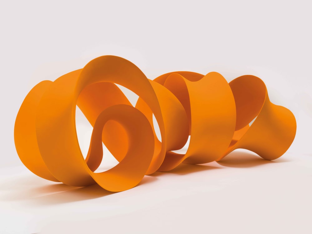 Dual Form, 2019, Ceramic with coloured slip