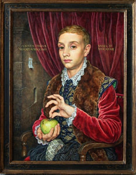 Michael Taylor S Painting Boy With Apple To Play A Central Role In