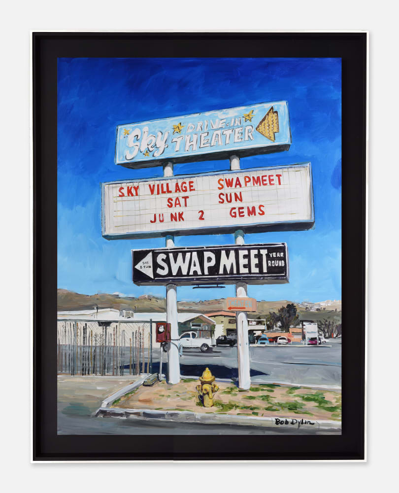 Bob Dylan Abandoned Drive-In, Yucca Valley