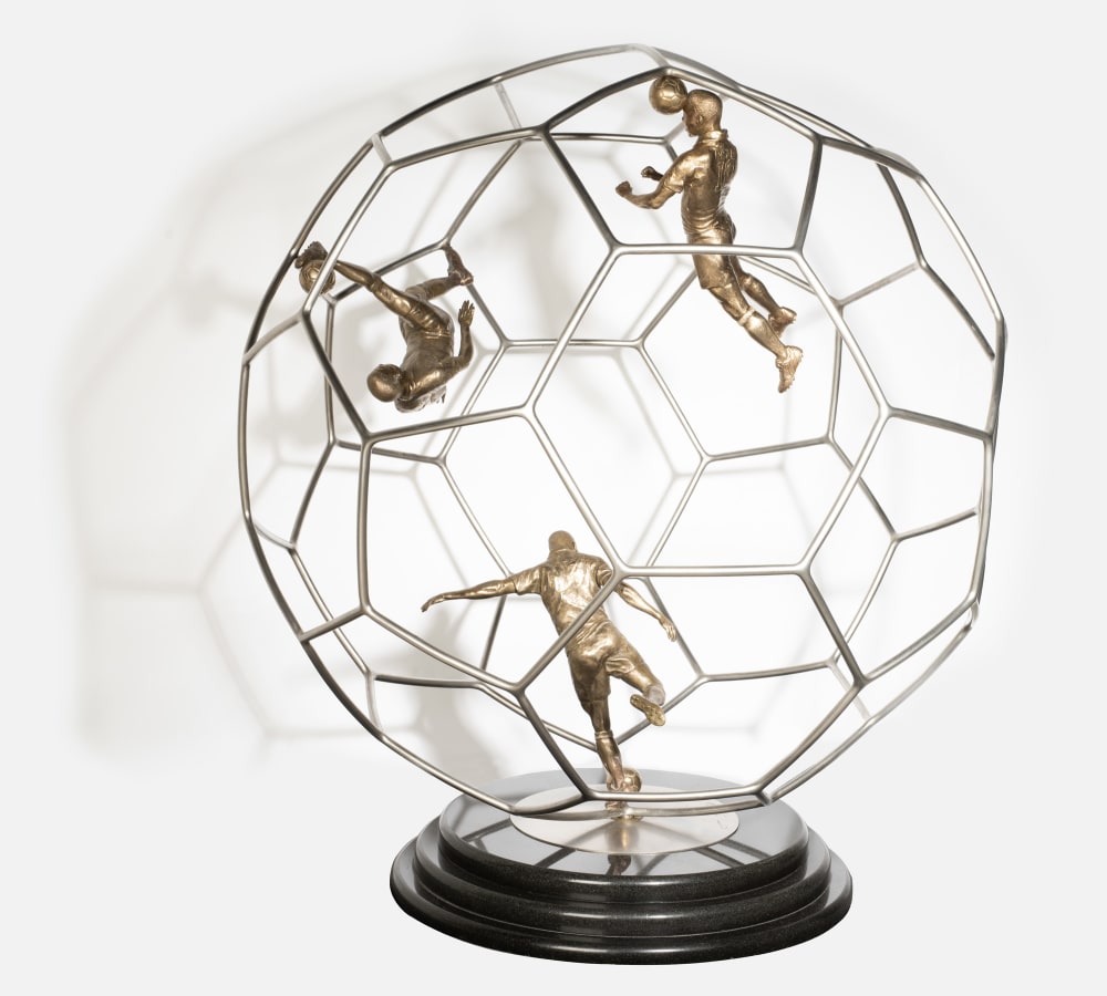 Lorenzo Quinn Pelé’s World (Globe)
