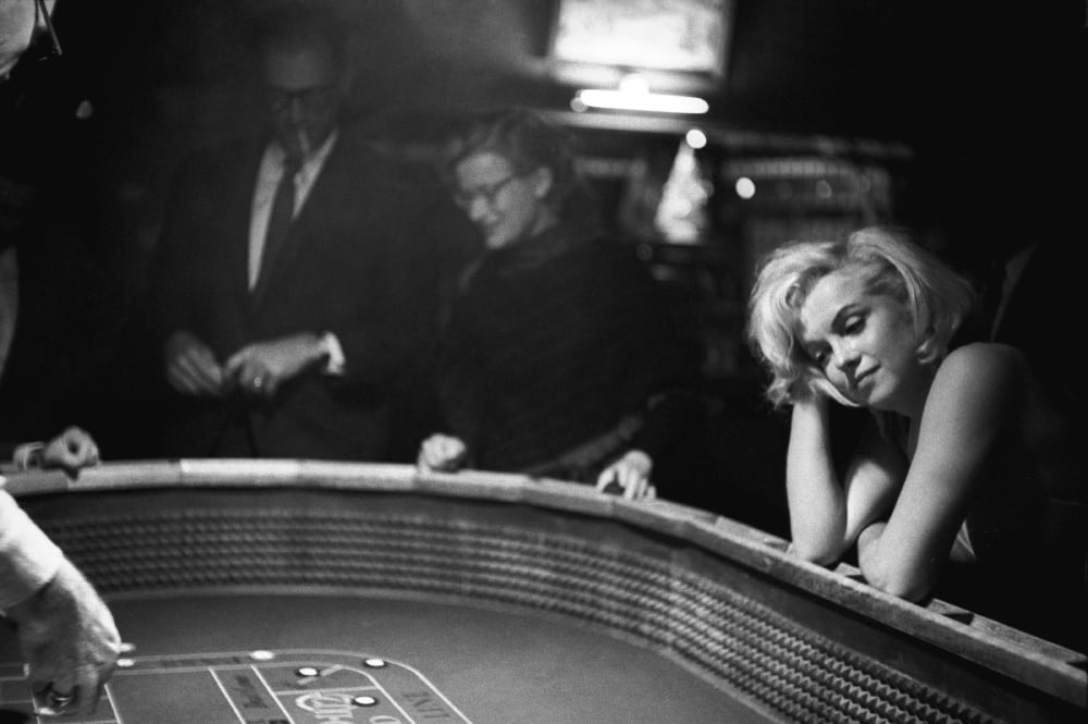Eve Arnold, The Cast and Crew of The Misfits at the Casino, 1960