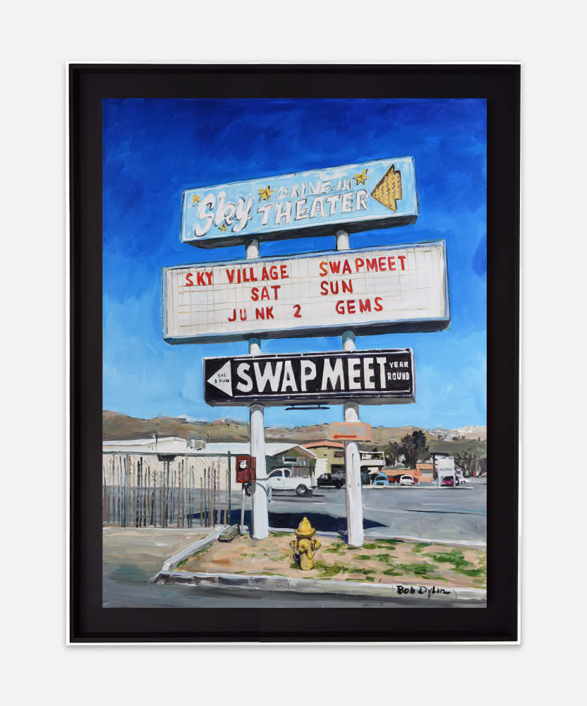 Bob Dylan Abandoned Drive-In, Yucca Valley