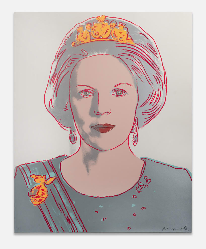 Andy Warhol Queen Beatrix of the Netherlands