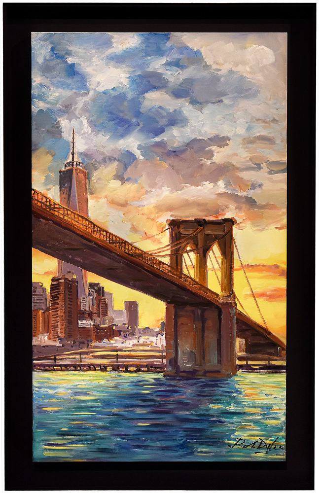 Brooklyn bridge clearance painting