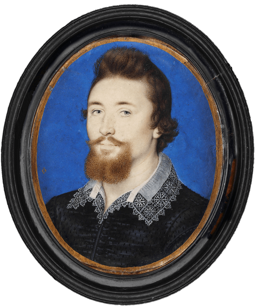 Isaac Oliver, portrait miniature of a gentleman