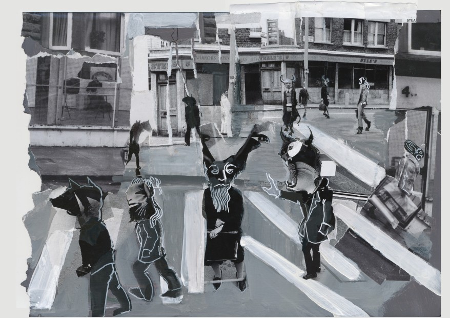 <span class="title">La Rue, 1929<span class="title_comma">, </span></span><span class="year">2012</span>