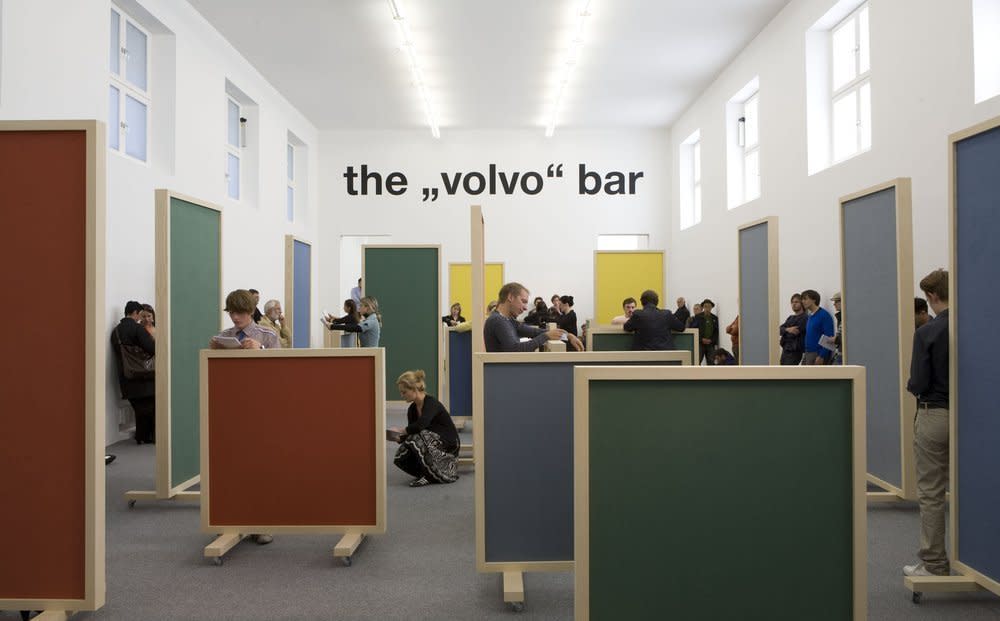Mirrored Image: A Volvo Bar