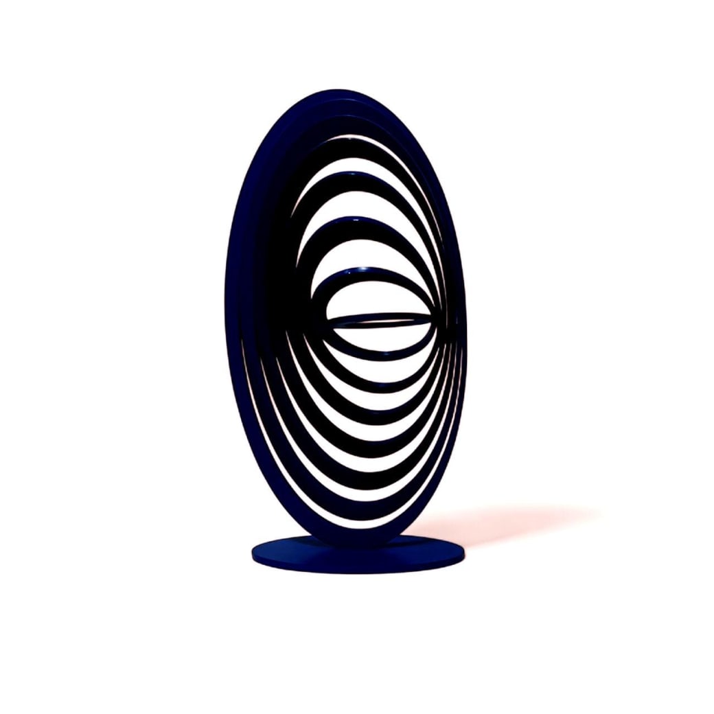 Juan Carlos Valencia, Infinity Series (Blue), 2024