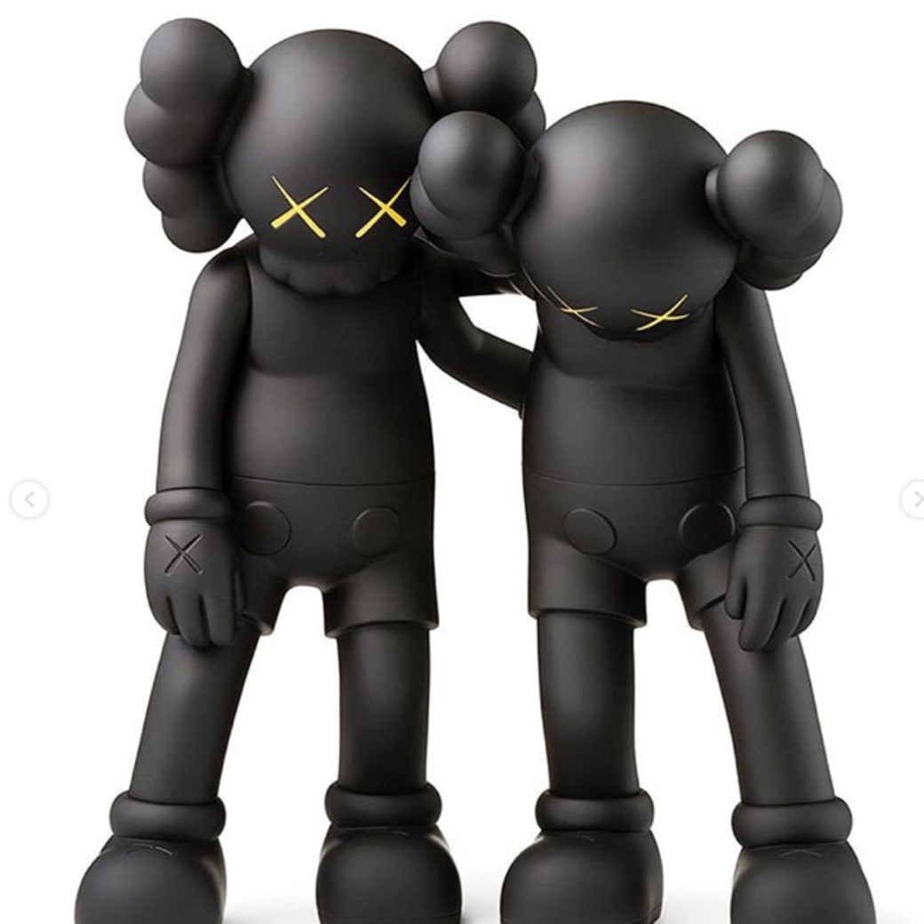 KAWS, Along the Way (Black - Set), 2019