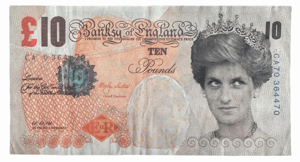 How Does Baksy Make Money, Banksy Di-Faced Tenner