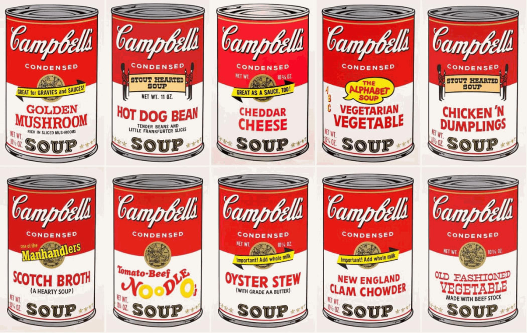 Soup Cans Warhol