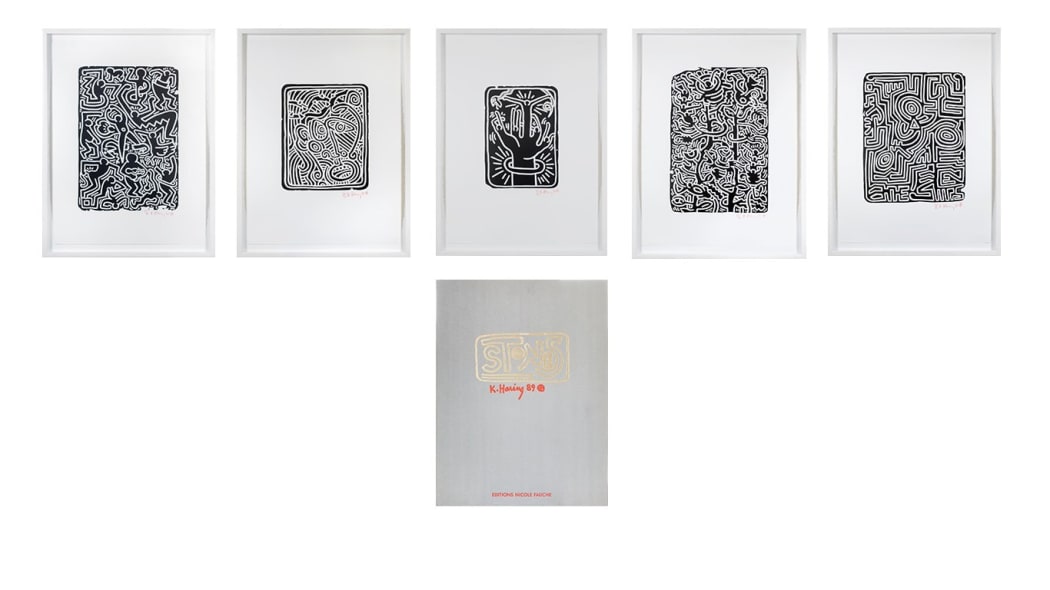 Keith Haring Stones Series