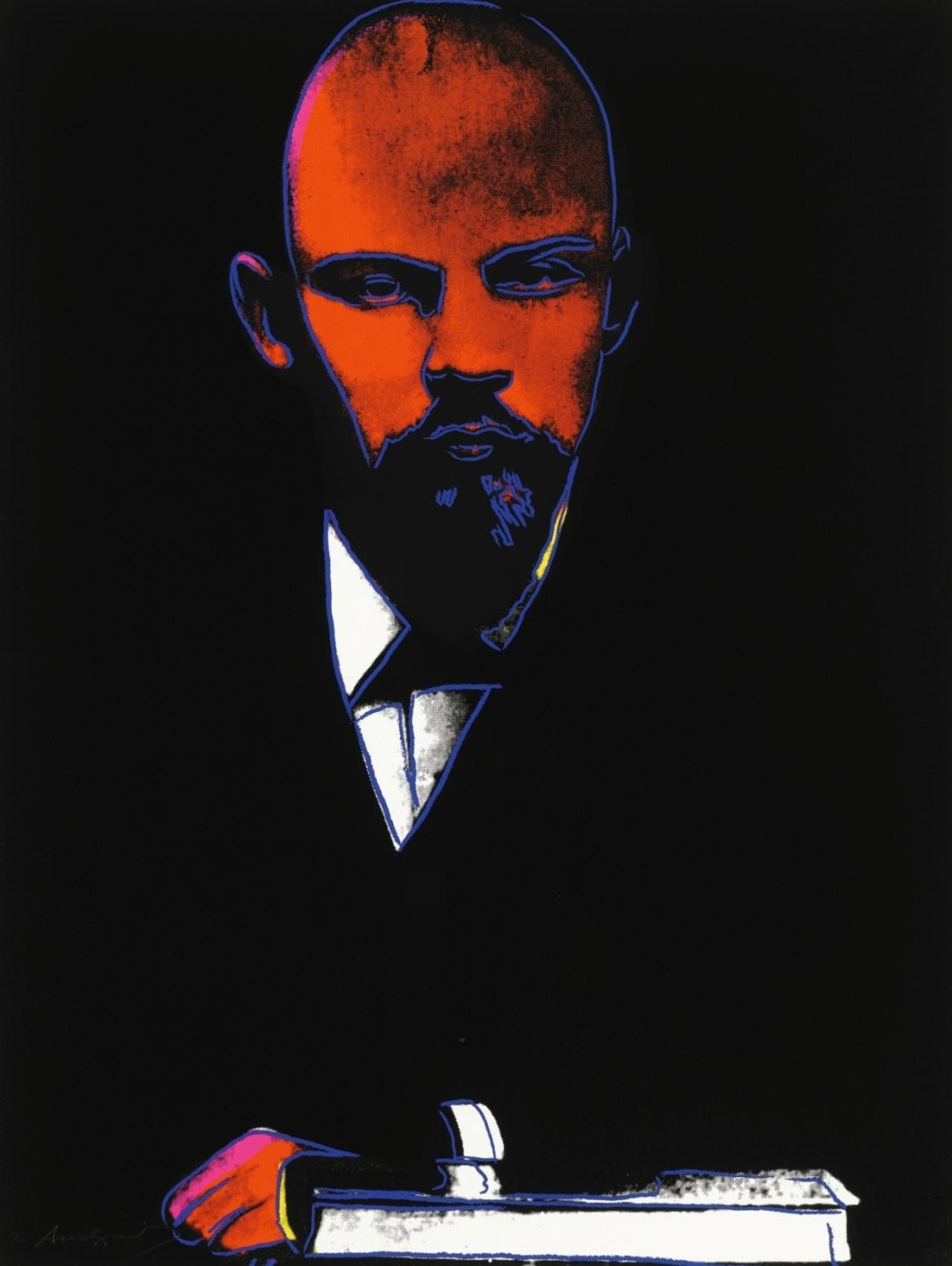 Black Lenin Andy Warhol